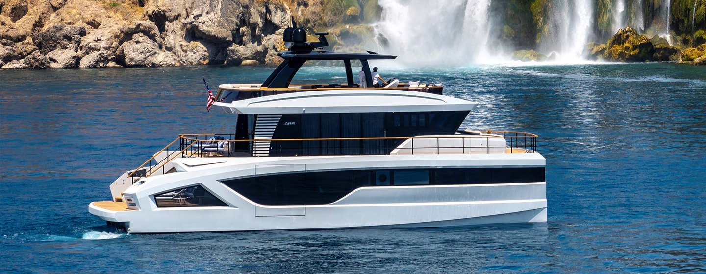 Notilus Design Behind Naval Architecture & Outfitting of Lazzara LPC 300 Catamaran